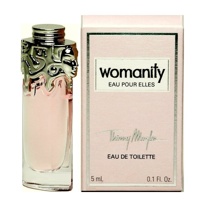Womanity Mini Perfume by Thierry Mugler 0.17oz / 5ml Eau De Toilette for women